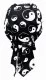 Bandana Kopftuch Schwarz Yin Yang