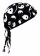 Bandana Kopftuch Schwarz Yin Yang