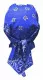 Bandana Cap Paisley Blue White