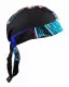 Bandana Cap Black Blue Eagle