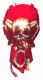 Bandana Kopftuch Rot Totenkopf