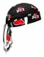 Bandana Kopftuch Schwarz Piratentotenkopf