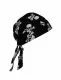 Bandana Kopftuch Schwarz & Totenköpfe