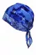 Bandana Cap Blue Batik Paisley