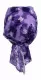 Bandana Cap Purple Batik Paisley