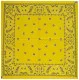 Trendy Bandana Halstuch Paisley Gelb