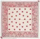 Biker Bandana Halstuch Rot Paisley Muster