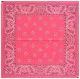 Bandana Halstuch Rosa Paisley