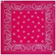 Trendy Bandana Halstuch Paisley Magenta