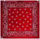 Biker Bandana Halstuch Paisley Muster Rot