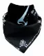 Bandana Head Wrap Scarf Skull Black