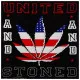 Bandana Halstuch USA Cannabis