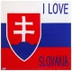 Bandana Halstuch I Love Slovakia