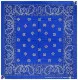 Bandana Halstuch Blau Paisley