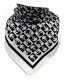 Bandana Scarf Chess Design Skulls