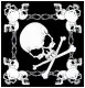 Cool Rocker Bandana Skulls