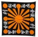 Bandana Halstuch Orange Kyokujitsuki