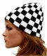Beanie - Schachbrettmuster