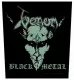 Venom Black Metal Backpatch