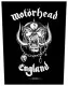 Motörhead England Backpatch