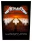 Metallica Master Of Puppets Backpatch
