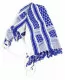 PLO Bandana Scarf White Blue