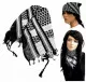 PLO Bandana Scarf Black White