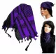 PLO Bandana Scarf Black Purple