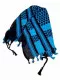 PLO Bandana Scarf Black Turqoise