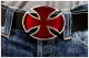 Belt Buckle Iron Cross