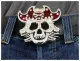 Belt Buckle Skull