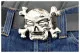 Belt Buckle Broken skull