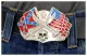 Belt Buckle USA & Confederate states friendship
