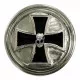 Belt Buckle Iron Cross Skull