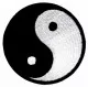 Gestickter Aufnäher Yin Yang