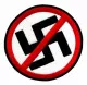 Embroidered Patch Anti Nazi