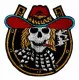 Embroidered Patch Dead Cowboy