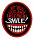 Aufnäher Smile!