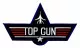 Embroidered Patch Top Gun