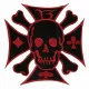 Embroidered Patch - Skull & Cross