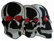 Embroidered Patch - Skulls