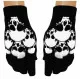 Gloves Frowning Skulls
