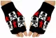 Fingerlose Handschuhe Stars & Skulls
