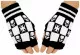 Fingerless Gloves Iron Cross Skulls