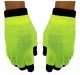 2in1 Gloves Neon Yellow