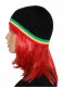 Rasta Beanie Black
