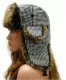 Ushanka White and Black