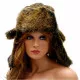 Ushanka Beige and Brown