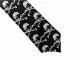 Black Pirate Skull Necktie