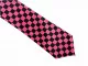 Black Checkered Necktie